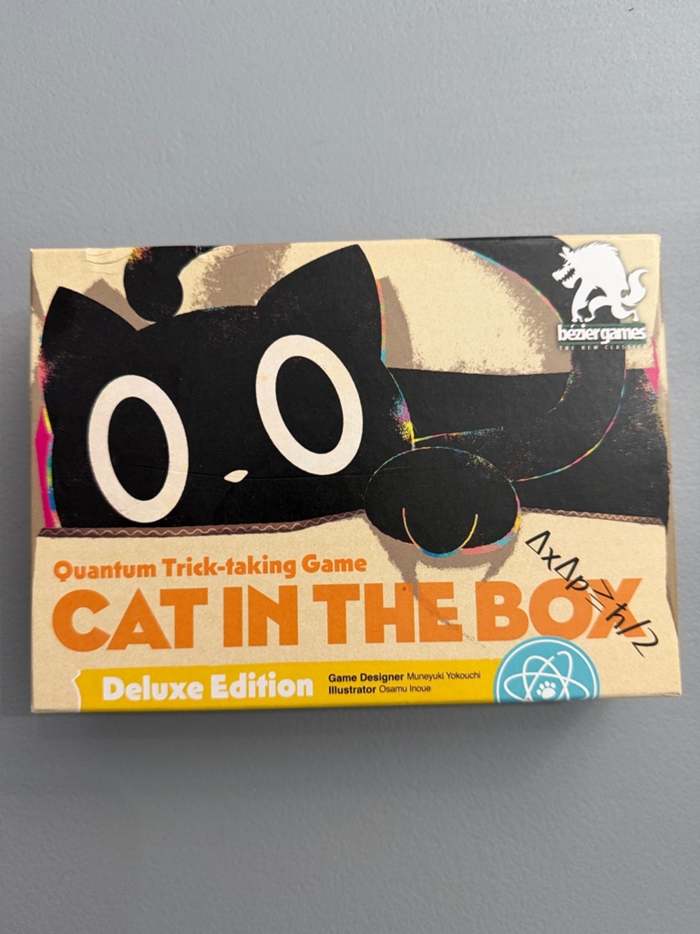 Bezier Games Quantum Trick-taking Game Cat in the Box Deluxe Edition